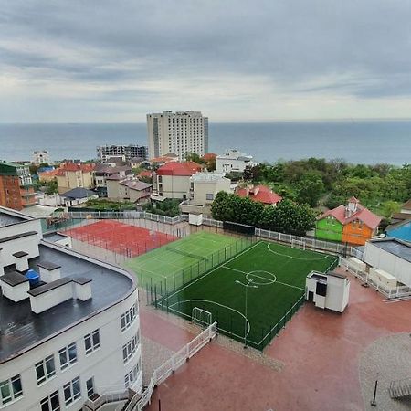 Apartments with the sea view โอเดสซา ภายนอก รูปภาพ